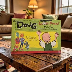 Rare Vintage 1998 Disney Doug Loser Proof Matching Game Complete